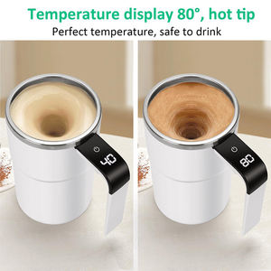 Vaso Eléctrico Inteligente Portátil con Carga USB, Agitación Automática, Medición de Temperatura Magnética, Moderno para el Hogar y la Oficina - Product Image 6