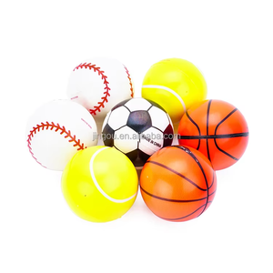 Juego de Pelotas Deportivas de Espuma PU - Fútbol, Baloncesto, Tenis y Béisbol, Juguete Antiestrés para Niños, Alivio del Estrés y Diversión - Product Image 2