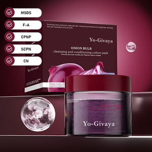 OEM/ODM Uienextract & Niacinamide Verzachtende Toner Pads |   Hydratatie + Verheldering + Voorbereiding |   2-laags aangepast gewicht - Product Image 1