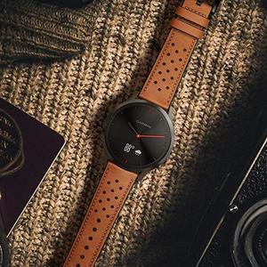 Bracelet de montre en cuir de haute qualité 20mm 22mm Vintage pour <span class=keywords><strong>Samsung</strong></span> Galaxy Watch <span class=keywords><strong>Watch4</strong></span> - Product Image 3