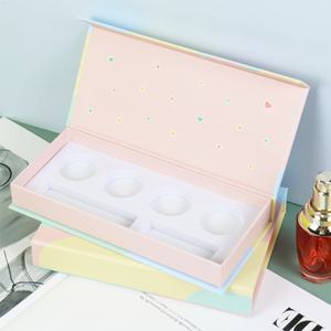 Boîtes rigides en papier personnalisées Crown Win, charmantes, arc-en-ciel, colorées, revêtues de cuivre, emballage laminé mat avec découpe, EVA blanc - Product Image 4