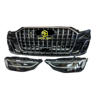 ชุดแต่งกันชนหน้าแบบครบชุดสำหรับ <span class=keywords><strong>Audi</strong></span> A8 Horch Edition อัพเกรดใหม่สำหรับ <span class=keywords><strong>Audi</strong></span> A8 ปี 24 รุ่นภายนอก - Product Image 4