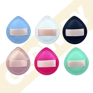 Wholesale Latex-free Soft Finger Air Cushion Triangle Powder Puff Mini Finger Makeup Sponge Cosmetic Foundation Powder Puff