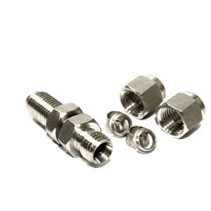 Raccord droit égal en acier inoxydable de qualité supérieure pour applications hydrauliques et pneumatiques, idéal pour les raccords de tubes d'instrumentation - Product Image 1