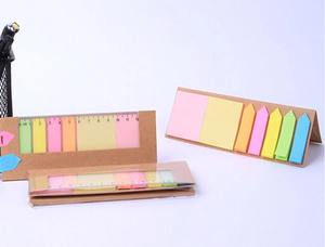 Wholesale Custom Kraft Paper Cover <b>Sticky</b> <b>Notes</b>/memo Block <b>Note</b> Pad - Product Image 2