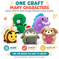 Figurine décorative artisanale en crochet Amigurumi, édition limitée, pour collectionneurs et vitrine de galerie