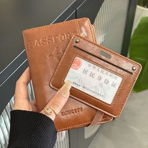 PU Leather Passport Holder Multiple Card Slots <b>RFID</b> Blocking Custom Logo Travel <b>Wallet</b> <b>for</b> <b>Men</b> Women Cheap Wholesale Bulk - Product Image 3