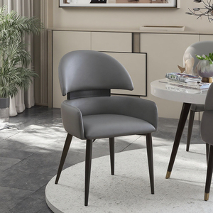 Minimalist <strong>Dining</strong> <strong>Chair</strong> for Home Use High-end Enlarged Backrest <strong>Dining</strong> Table and <strong>Chair</strong>, t Light Luxury Hotel Comfortable <strong>Chair</strong> - Product Image 6