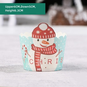 Custom Printed Food Grade Disposable Foil Paper Tulip <b>Cupcake</b> Liners - Product Image 5