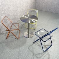 Meubles de salle à manger, tables et chaises pour restaurant, table en acier inoxydable industrielle facile à nettoyer pour café