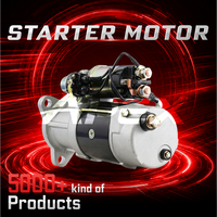 Motor de arranque APEX-STENG043 para XCMG ZL50G, motor CAT [D9-220G], camión pesado Hongyan, camión pesado Shangchai [D6114], motores de la serie 24V