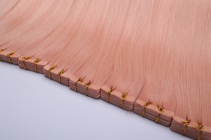 Extensioni per <span class=keywords><strong>Capelli</strong></span> Umani con Nastro Adesivo Effetto Naturale Istantaneo, Spedizione Veloce, 100% Vergine Remy Doppia Trama, Facili da Installare per Donne - Product Image 3