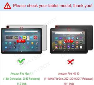 Étui souple transparent pour <span class=keywords><strong>tablette</strong></span> en TPU pour <span class=keywords><strong>Amazon</strong></span> Fire Max 11 <span class=keywords><strong>pouces</strong></span> 2023 pare-chocs antichoc à quatre coins <span class=keywords><strong>housse</strong></span> de protection souple et mince - Product Image 3