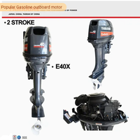 Démarreur Électrique Marine E40J E40G E40X pour Moteur Hors-Bord Enduro Japonais 2 Temps 40 CV