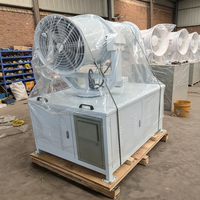 Canon à brouillard / Pulvérisateur à haute efficacité, système de suppression de la poussière robuste pour les sites miniers, de construction et industriels