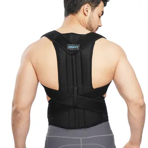 可调透气姿势矫正器脊柱和背部支撑，为颈部背部肩部提供疼痛缓解