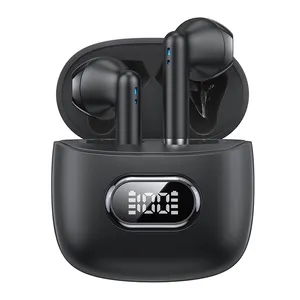 USAMS IA15 Casque d'écoute numérique TWS Écouteurs intra-auriculaires Bluetooth 5.3 3D Stereo Sport True Mini Casque d'écoute sans fil Écouteur