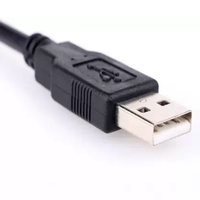 Câble USB 2.0 Type A mâle vers A mâle câble d'extension usb pour ordinateur