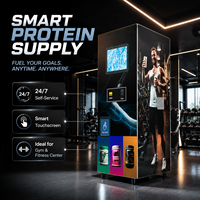 Mesin Penjual Protein Powder dengan Sistem Pengadukan Independen dan Manajemen Jarak Jauh Android Cerdas untuk Pusat Kebugaran