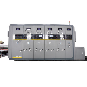 골판지 상자 자동 Flexo 인쇄 다이 커팅 폴더 <span class=keywords><strong>gluer</strong></span> 골판지 상자를 만드는 골판지 판지 기계 - Product Image 5