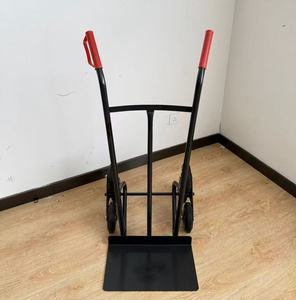 Troli lipat 6 roda 150kg, truk tangan kapasitas beban untuk gudang bandara dipakai di rumah Platform OEM - Product Image 3