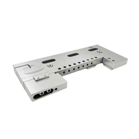 HE-V06613 Fixations d'outillage réglables de précision en acier inoxydable, étau de coupe pour électroérosion à fil pour usinage industriel par électroérosion à fil