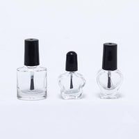 Botellas de Esmalte de Uñas Profesionales Personalizadas de 5ml-16ml con Estampado en Caliente, Tapón de Rosca de Vidrio Redondo/Rectangular, Almacenamiento en Cartón