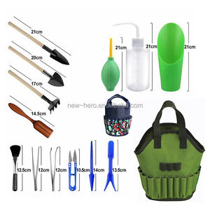 Terrarium Leveren Mini Sappige Kit Organizer Handige Tas Tuin Sappige <span class=keywords><strong>Bonsai</strong></span> Planter Kunstmest Zaadset Tuinieren Gereedschapset - Product Image 2