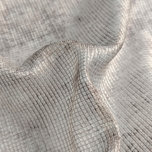 Cortina transparente de <span class=keywords><strong>lino</strong></span> <span class=keywords><strong>y</strong></span> <span class=keywords><strong>lana</strong></span> de lujo, cortinas de gasa beige <span class=keywords><strong>y</strong></span> crema con diseños plisados <span class=keywords><strong>y</strong></span> de animales tejidos para decoración del hogar - Product Image 6