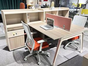 Nhân viên văn phòng bàn máy tính bảng văn phòng phân vùng văn phòng bán cho bảng với tủ bên - Product Image 6