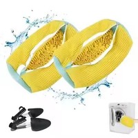 Sac de lavage réutilisable pour chaussures et baskets avec fermeture éclair pour machine à laver et sèche-linge
