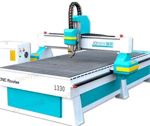 JONHV 3 assi cnc fresatrice 1330 3d cnc macchina per intagliare il legno macchine per la lavorazione del legno