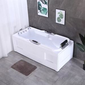 <span class=keywords><strong>Baignoire</strong></span> SPA moderne autoportante en acrylique avec jets d'air <span class=keywords><strong>et</strong></span> robinet <span class=keywords><strong>de</strong></span> <span class=keywords><strong>douche</strong></span>, <span class=keywords><strong>baignoire</strong></span> <span class=keywords><strong>de</strong></span> massage - Product Image 2