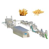 Friteuse automatique pour frites, ligne de pelage de pommes de terre, traitement des légumes, acier inoxydable de qualité alimentaire, haute efficacité