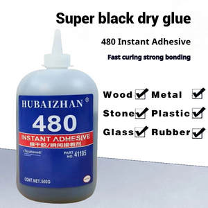 Nhà Sản Xuất 480 Cao Su Cyanoacrylate Dính Phù Hợp Liên Kết Kim Loại Cao Su Cao Cường Độ Cao Màu Đen Keo Ngay Lập Tức Dính - Product Image 5