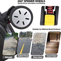 Valise souple extensible à roulettes, légère, en tissu, avec serrure TSA, roulement fluide, pour voyages d'affaires