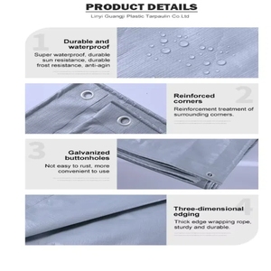 Bâche en PE pour bassin de jardin, protection de petite <span class=keywords><strong>section</strong></span> - Product Image 6