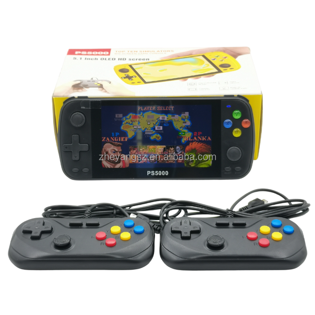 Top Sale PS5000 5.1 Inch Electronic Retro Video 3000 Games Handheld Game Handheld Game Console