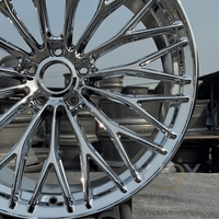 Jantes de voiture polies concaves forgées 5X112 5X120 en alliage pour course, de 18 à 22 pouces, pour BMW Mercedes AMG Audi RS