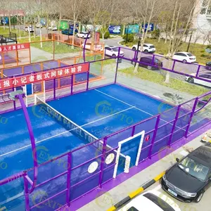 Gran oferta de México, cancha de Pádel panorámica, cancha de pádel, pelotas de pádel