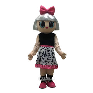 Populaire géant <span class=keywords><strong>Lol</strong></span> fille poupée mascotte personnalisé personnage de film dessin animé mascotte Costume pour la fête - Product Image 2