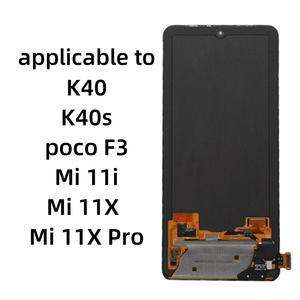 Écran d'assemblage d'origine pour téléphone mobile, remplacement OLED, écran intégré pour K40 K40s Poco F3 <span class=keywords><strong>MI11i</strong></span> MI11X MI11X Pro - Product Image 2