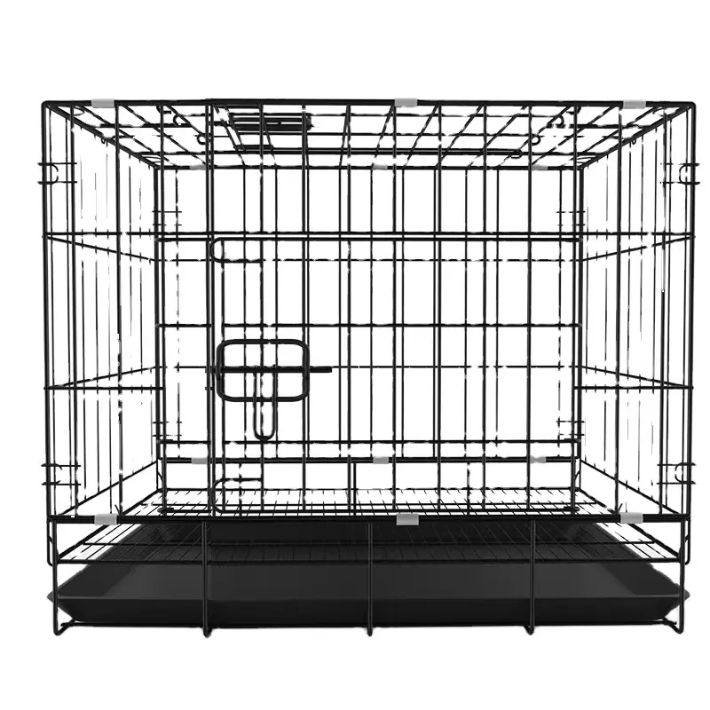 Nouveaux arrivages logo personnalisable en gros travaux fins cages pour animaux de compagnie chenil pour chien adapté à l'extérieur