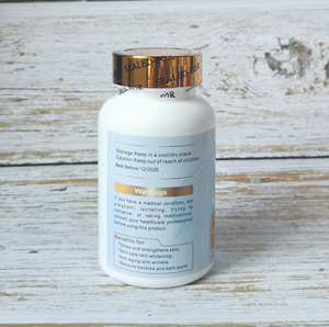 Cápsula blanqueadora antienvejecimiento OEM, píldoras blanqueadoras de piel, glutatión, 1500mg, vitamina C, colágeno, suplementos blanqueadores - Product Image 4