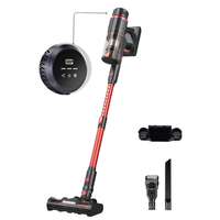 Aspirateur sans fil léger avec filtration HEPA et éclairage LED, puissance maximale de 9 kPa, pour tapis et sols, fabriqué par un fabricant OEM