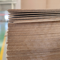 Panneau de bois MDF Panneau HDF Feuille stratifiée Panneaux MDF 2mm 3mm MDF