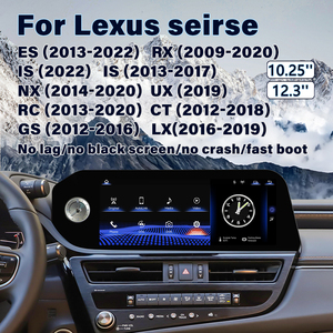 Monitor de Coche Inalámbrico con CarPlay para Linux de 10.25/12.3 Pulgadas, Pantalla Táctil, Radio Inteligente para Coche, Compatible con <span class=keywords><strong>Lexus</strong></span> 12-22 ES/RX/IS/NX/<span class=keywords><strong>UX</strong></span>/RC/CT/GS/LX - Product Image 1