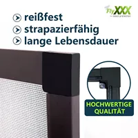 Fenêtre à cadre fixe moderne en fibre de verre et aluminium avec moustiquaire intégrée, résistante aux intempéries, pour usage commercial