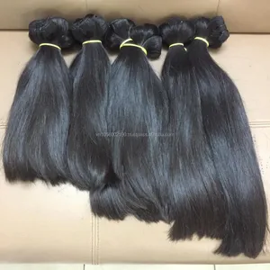 ¡El más vendido! Cabello virgen vietnamita liso sedoso súper doble trama - Product Image 1
