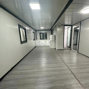 Maison pliante de 20 pieds 30 pieds 40 pieds Conteneur extensible Maison Maison à double aile étendue - Product Image 4